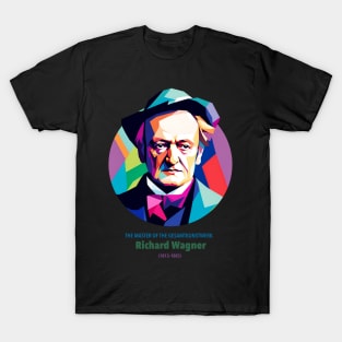 Richard Wagner in WPAP T-Shirt